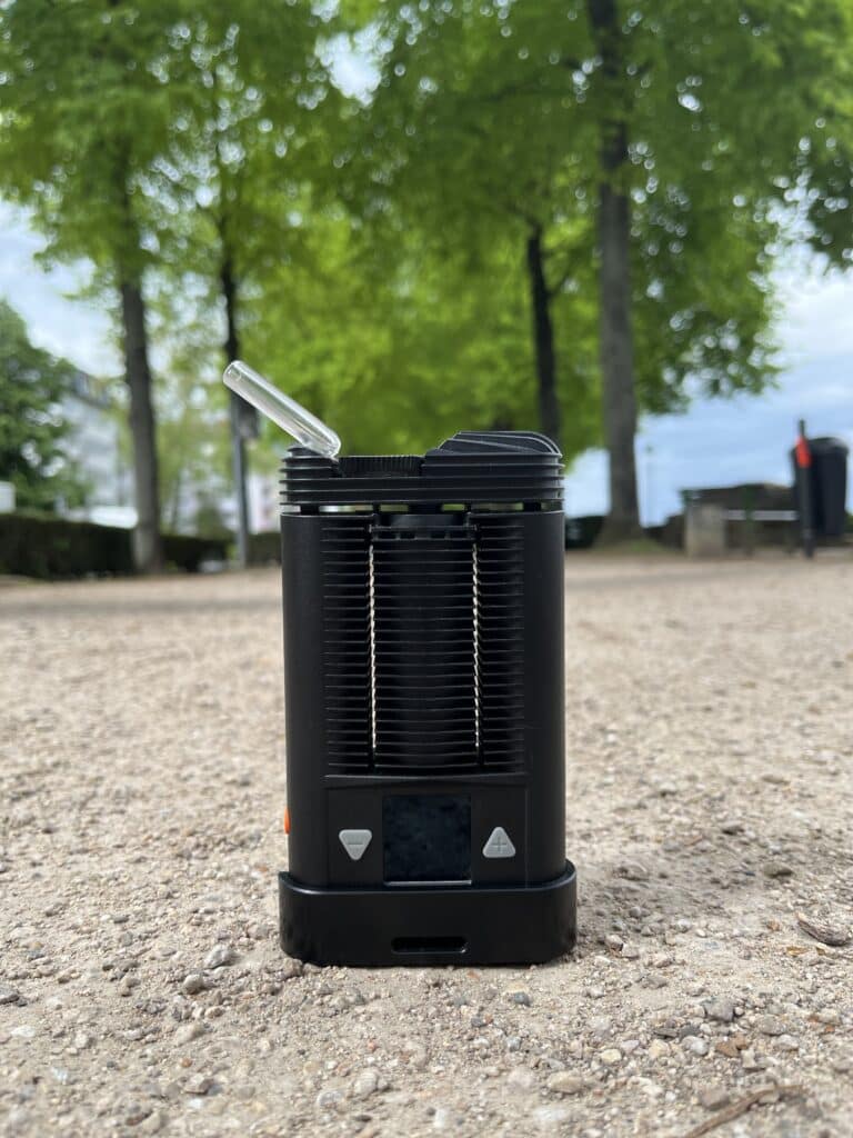Mighty Vaporizer mit Glasmundstück