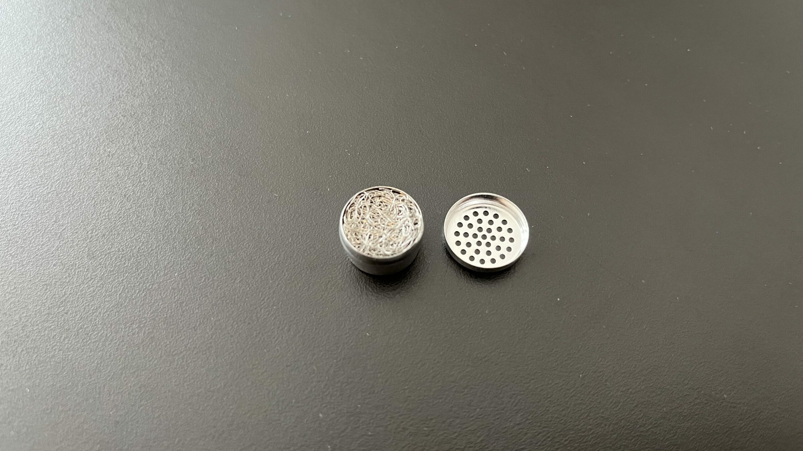 Dosing Capsule mit Filling Pad