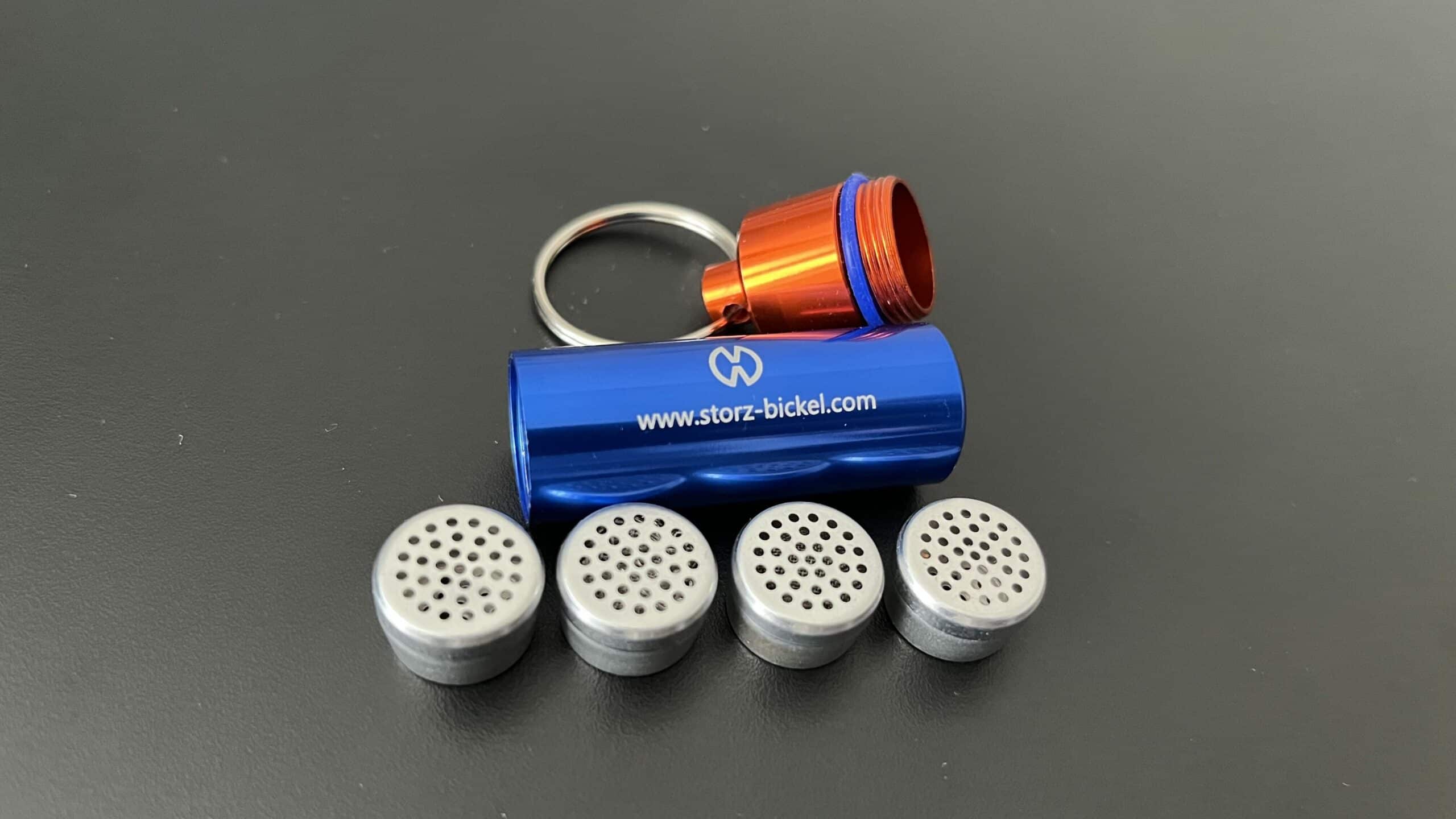 Dosing Capsules mit Capsule Caddy